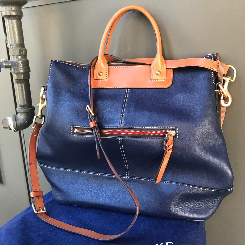 Navy Dooney & Bourke Purse